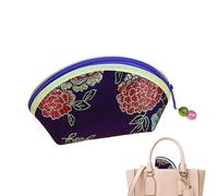 Chinese Embroidery Coin Bag - Small Vintage Purse, Handmade Change Wallet | Elegant Floral Zipper Pouch Women Carryall, Decorative Oriental Style Purse Organizer for Travel Shopping Daily Essentials
