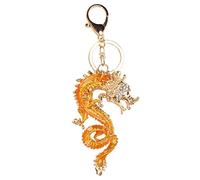 Chinesischer Drache Schlüsselanhänger Drachenförmiger Anhänger Schlüsselanhänger Dekoration, Auto Glücksbringer Autoschlüssel Anhänger, für Auto Handtasche Rucksack