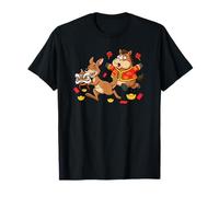 Chinesisches Pferd, Känguru, lustig, für Kinder, Herren, Damen, Happy New Year T-Shirt
