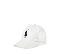 Chino-Baseballkappe mit Big Pony EINHEITSGROESSE White