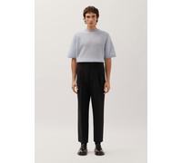 Chino Cropped mit Bundfalten Schwarz 48 (01.545824-0039-48)