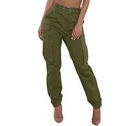 Chino Damen Hose Cropped 7/8 Hose Sommer Chinohose Stretch Elegant Slim Fit Stoffhose Frauen Elegante Hosen Skinny Damenhose Sommerhose Hose