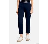 Chinohose BETTY BARCLAY "Damen unifarben", Damen, Gr. 36, Normalgrößen, dunkelblau, Obermaterial: 97% Baumwolle, 3% Elasthan, relaxed fit 7/8-Länge, Hosen Chinohose (47378865-36) dunkelblau