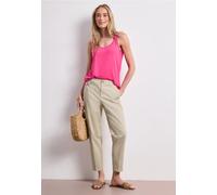 Street One Chinohose Regular Fit Twill Cobble Stone Gr. 38 Länge 30 97% Baumwolle 3% Elasthan
