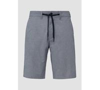 s.Oliver Chino-Shorts aus Baumwollstretch in melierter Optik