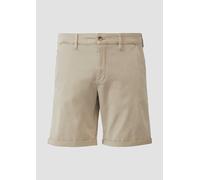 Chino-Shorts John aus Baumwollstretch mit fixiertem Turn-up 29 Beige 2165153.8161.29