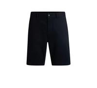 BOSS Slim-Fit Shorts aus elastischem Baumwoll-Twill - Style Chino-slim-Shorts, 50536723 Dunkelblau 32