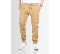 Chinohose ALESSANDRO SALVARINI "ASGenteliio", Herren, Gr. W32/L34, Länge 34, beige, Obermaterial: 98% Baumwolle, 2% Elasthan, Hosen Chinohose, mit sehr hohen Tragekomfort (89711667-32) beige