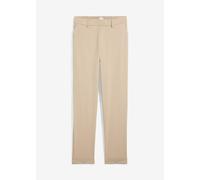Chinohose BONPRIX, Damen, Gr. 48, N-Gr, sand (länge: regulär), Web, Obermaterial: 66% Polyester, 33% Viskose, 1% Elasthan, regular fit, Hosen Chinohose, aus weichem Obermaterial mit Viskose-Anteil, mi