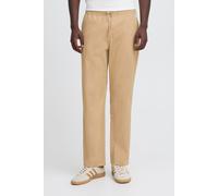 Chinohose BLEND "BHaddox", Herren, Gr. S, US-Größen, cornstalk, Twill, 98% Baumwolle, 2% Elasthan, unifarben, Basic, normal normal, Hosen Chinohose, Modische Joggpant mit elastischem Bund (68375312-S)