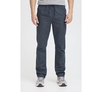 Chinohose BLEND "BHBraza", Herren, Gr. 32, Länge 32, marineblaus, Web, 84% Baumwolle, 16% Polyester, unifarben, normal lang, Hosen Chinohose, Klassische Chinohose mit Taschen (95121427-32) marineblaus