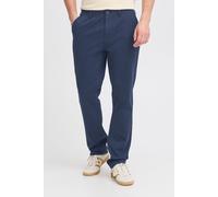 Chinohose BLEND "BHEdnan", Herren, Gr. 33, Länge 32, marineblaus, Web, 98% Baumwolle, 2% Elasthan, unifarben, Basic, regular fit normal, Hosen Chinohose, Stoffhose mit Gürtelschlaufen - Regular Fit (9