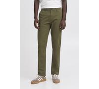 Chinohose BLEND "BHEDNAN twill pant", Herren, Gr. 32, Länge 34, olive night, Web, 98% Baumwolle, 2% Elasthan, unifarben, Basic, regular fit normal, Hosen Chinohose, Klassische Chinohose mit Taschen (7