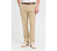 Chinohose BLEND "BHLPants", Herren, Gr. 31, Länge 34, cornstalk, Web, 98% Baumwolle, 2% Elasthan, unifarben, slim fit lang, Hosen Chinohose, Klassische Chinohose mit Taschen (43920224-31) cornstalk