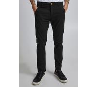 Chinohose BLEND "BHNatan", Herren, Gr. 38, Länge 30, schwarz, Web, 98% Baumwolle, 2% Elasthan, unifarben, schmal normal, Hosen Chinohose, Stoffhose mit normalem Bund und schmalem Beinen - Slim Fit (95