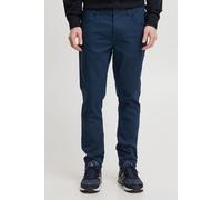 Chinohose BLEND "BHNewbury", Herren, Gr. 38, Länge 30, marineblaus, Web, 53% Baumwolle, 44% Polyester, 3% Elasthan, unifarben, regular fit normal, Hosen Chinohose, Stilvolle Chinohose (32034425-38) ma