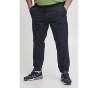 Chinohose BLEND "BHNimbu", Herren, Gr. 4XL, US-Größen, schwarz, Web, 97% Baumwolle, 3% Elasthan, unifarben, Basic, loose fit normal, Hosen Chinohose, Lässige Stoffhose mit Taschen (18112736-4XL) schwa