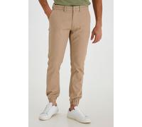 Chinohose BLEND "BHPellini", Herren, Gr. 38, Länge 32, beige braun, Web, 98% Baumwolle, 2% Elasthan, unifarben, slim fit lang, Hosen Chinohose, Chinohose im Chino-Stil (42523039-38) beige braun