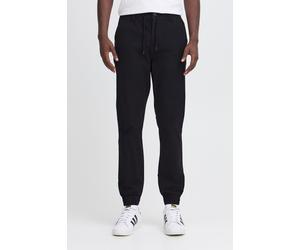 Chinohose BLEND "BHTiago", Herren, Gr. 34, Länge 32, schwarz, Twill, 98% Baumwolle, 2% Elasthan, unifarben, normal lang, Hosen Chinohose, Jogger-Pant mit elatischem Bund - Regular Fit (93491862-34) sc