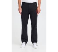 Chinohose BLEND "BHTiram", Herren, Gr. 38, Länge 32, schwarz, Twill, 98% Baumwolle, 2% Elasthan, unifarben, normal lang, Hosen Chinohose, Basic Chinohose (45288217-38) schwarz