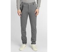 Chinohose BLEND "BHWalton", Herren, Gr. 33, Länge 32, iron gate, Web, 50% Baumwolle, 48% Polyester, 2% Elasthan, unifarben, regular fit normal, Hosen, Lange Hose im Chino-Stil (58493946-33) iron gate