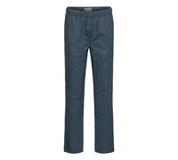Chinohose BLEND "BHBraza", Herren, Gr. 36, Länge 30, marineblaus, Web, 84% Baumwolle, 16% Polyester, unifarben, normal lang, Hosen Chinohose, Stoffhose mit elastischem Bund und geradem Beim - Regular 