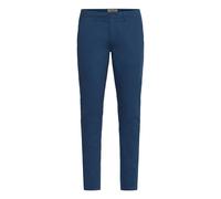 Chinohose BLEND "BHKarvan", Herren, Gr. 38, Länge 32, marineblaus, Web, 99% Baumwolle, 1% Elasthan, unifarben, Basic, normal lang, Hosen Chinohose, Klassiche Stoffhose mit Gürtelschlaufen - Regular Fi