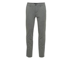 Chinohose BLEND "Chinohose BHLangford", Herren, Gr. 33, Länge 32, grau (pewter mix), Obermaterial: 64% Viskose CV. 31% Polyester PES. 5% Elasthan EL., Hosen Chinohose (35422542-33) pewter mix