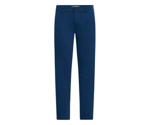 Chinohose BLEND "Chinohose BHLangford", Herren, Gr. 36/30, Länge 30, blau (medieval blau), Obermaterial: 64% Viskose CV. 31% Polyester PES. 5% Elasthan EL., Maxi, Hosen Chinohose (32871728-36) medieva