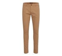 Chinohose BLEND "BHNatan", Herren, Gr. 28, Länge 30, sand braun, Web, 98% Baumwolle, 2% Elasthan, unifarben, schmal normal, Hosen Chinohose, Chinohose Slim Fit mit Gürtelschlaufen (32873858-28) sand b
