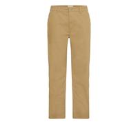 Chinohose BLEND "BHNATAN", Herren, Gr. 30, Länge 34, sand braun, Twill, 98% Baumwolle, 2% Elasthan, unifarben, Basic, weit normal, Hosen, Stylische Stoffhose mit Taschen (46414516-30) sand braun