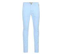 Chinohose BLEND "Chinohose BHNatan", Herren, Gr. 38/32, Länge 32, blau (blau bell), Obermaterial: 98% Baumwolle CO. 2% Elasthan EL., Hosen Chinohose (75595611-38) blau bell