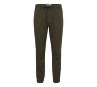 Chinohose BLEND "Chinohose BHNimbu", Herren, Gr. M, N-Gr, grün (forest night), Obermaterial: 97% Baumwolle CO. 3% Elasthan EL., Hosen Chinohose (56626366-M) forest night