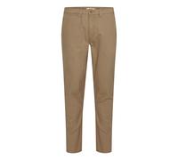 Chinohose BLEND "BHPerrini", Herren, Gr. 32, Länge 30, beige braun, Web, 98% Baumwolle, 2% Elasthan, unifarben, slim fit lang, Hosen Chinohose, Chinohose im Chino-Stil (62695369-32) beige braun