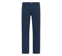 Chinohose BLEND "BHTiram", Herren, Gr. 34, Länge 32, marineblaus, Twill, 98% Baumwolle, 2% Elasthan, unifarben, normal lang, Hosen Chinohose, Basic Chinohose (92426952-34) marineblaus
