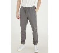 Chinohose BLEND "Trousers BHNIMBU pants", Herren, Gr. M, N-Gr, grau (granite), Web, Obermaterial: 97% Baumwolle, 3% Elasthan, unifarben, washed, comfort fit normal, Hosen Chinohose, Comfort Fit, aus B