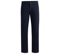 Boss 10268092 01 Regular Fit Chinohose 33 Dark Blue