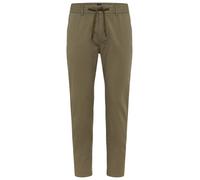 Chinohose BOSS ORANGE "tapered DS", Herren, Gr. 34, Länge 32, grün (open grün342), Web, Obermaterial: 97% Baumwolle, 3% Elasthan, unifarben, gerade, unten schmal lang, Hosen Chinohose, tapered fit, el