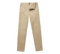 Chinohose BOSS ORANGE "tapered", Herren, Gr. 36, Länge 30, braun (239_light, pastel_braun), Web, Obermaterial: 97% Baumwolle, 3% Elasthan, unifarben, gerade, unten schmal lang, Hosen Chinohose, mit BO
