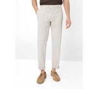 Chinohose BRAX "Style EVEREST", Herren, Gr. 48, Normalgrößen, sand, Web, 78% Baumwolle, 19% Lyocell, 3% Elasthan, Hosen Chinohose (98589406-48) sand