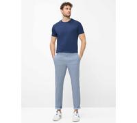 Chinohose BRAX "Style FABIO", Herren, Gr. 36, Länge 32, blau, Web, 95% Baumwolle, 5% Elasthan, Hosen Chinohose (44756348-36) blau