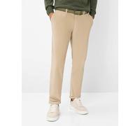 Chinohose BRAX "Style FABIO", Herren, Gr. 38, Länge 32, beige, Web, 98% Baumwolle, 2% Elasthan, Hosen Chinohose (72978304-38) beige