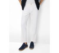 Brax Herren Chino Style FABIO IN WHITE, weiß, Gr. 34/32