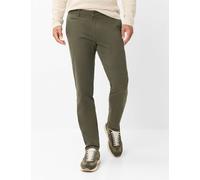 Chinohose BRAX "Style FABIO IN", Herren, Gr. 34, Länge 38, olivgrün, Web, 98% Baumwolle, 2% Elasthan, Hosen Chinohose (96300135-34) olivgrün