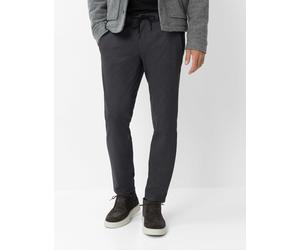 Chinohose BRAX "Style PHIL", Herren, Gr. 40, Länge 30, grau (schwarz), 84% Polyester, 12% Viskose, 4% Elasthan, Hosen Chinohose (79079608-40) schwarz