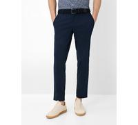 Chinohose BRAX "Style PHIL", Herren, Gr. 40, Länge 32, navy, Web, 72% Baumwolle, 24% Polyester, 4% Elasthan, Hosen Chinohose (66139851-40) navy
