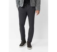 Chinohose BRAX "Style PHIL", Herren, Gr. 40, Länge 34, grau (schwarz), 84% Polyester, 12% Viskose, 4% Elasthan, Hosen Chinohose (31870455-40) schwarz