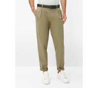Chinohose BRAX "Style TINO", Herren, Gr. 36, Länge 30, beige (khaki), Web, 88% Baumwolle, 9% Elastomultiester, 3% Elasthan, Hosen Chinohose (66168539-36) khaki