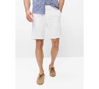 Chinohose BRAX "Style TINO", Herren, Gr. 42, Normalgrößen, weiß, Web, 78% Baumwolle, 19% Lyocell, 3% Elasthan, Hosen Chinohose (94744712-42) weiß