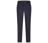 Chinohose BRÜHL "Aversa", Herren, Gr. 25, EURO-Größen, blau, 79% Polyamid, 21% Elasthan, unifarben, lang, Hosen Chinohose, aus Techno-Jersey (14704421-25) blau